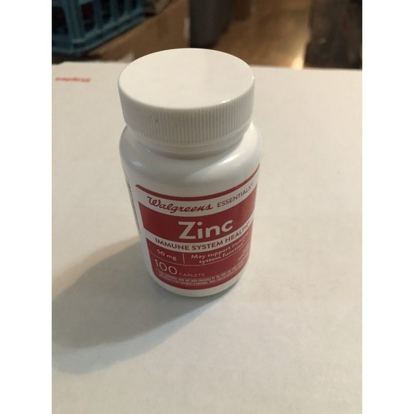 Walgreens Essentials Other Zinc 5 Mg 00 Caplets Immune System